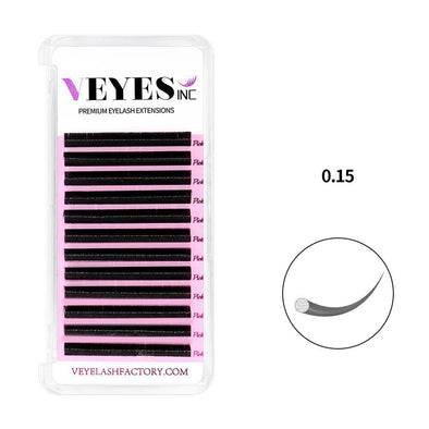 Classic Lash Extensions 0.15mm CA95131