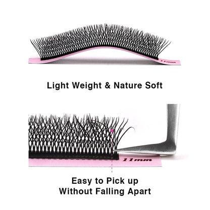 8D WW Lash Extensions Individual eyelashes VEYELASH 