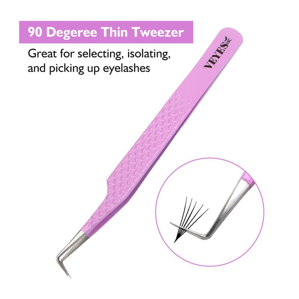 90 Degree Volume Lash Tweezer CA95131 Tweezers VEYELASH® 