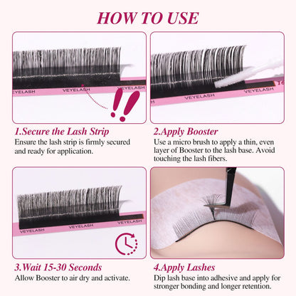 Adhesion Booster Eyelash Kits VEYELASH® 