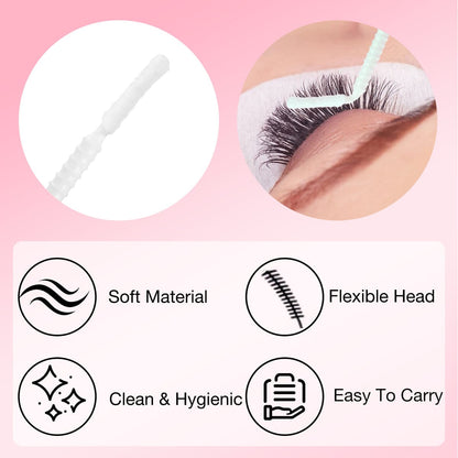 Adjustable Spiral Disposable Micro Wands VEYELASH® 