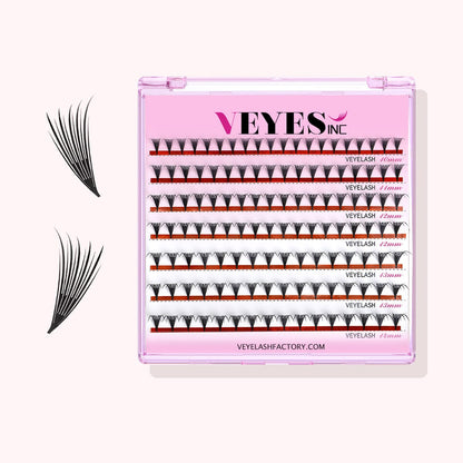 Airlift Manga Lashes Premade volume fans VEYELASH 