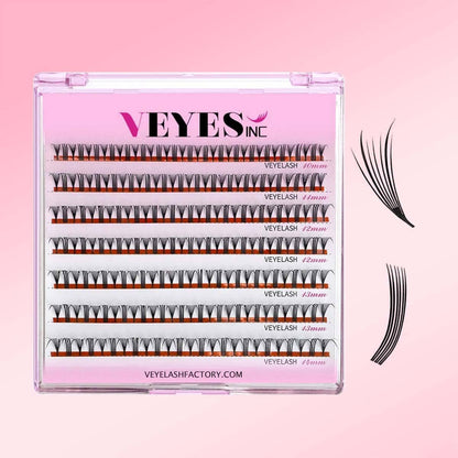 Airlift Premade Spike Fans Premade volume fans VEYELASH 