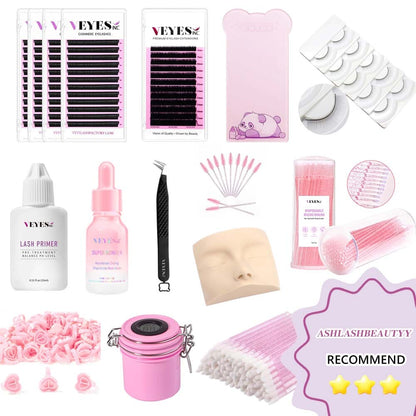 Ashlash Starter Kit Eyelash Kits VEYELASH 