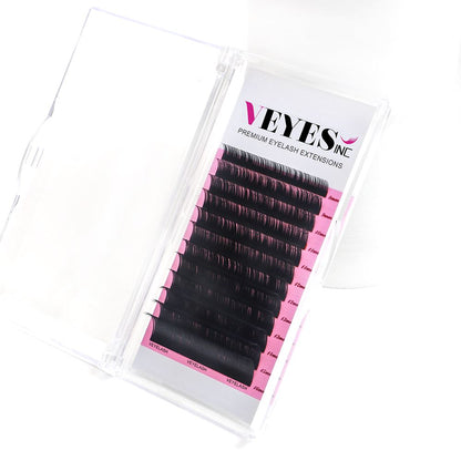 B Curl Lash Extensions Individual eyelashes VEYELASH 0.07 B 8-16mm Mix