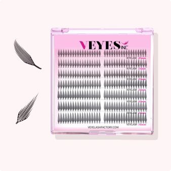 Birdie Lashes Premade volume fans VEYELASH 