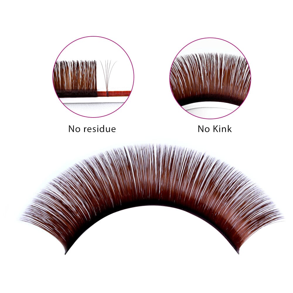 Brown Self Fanning Lash CA95131 VEYELASH® 