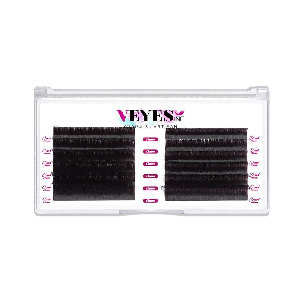 Brown Self Fanning Lash CA95131 VEYELASH® 