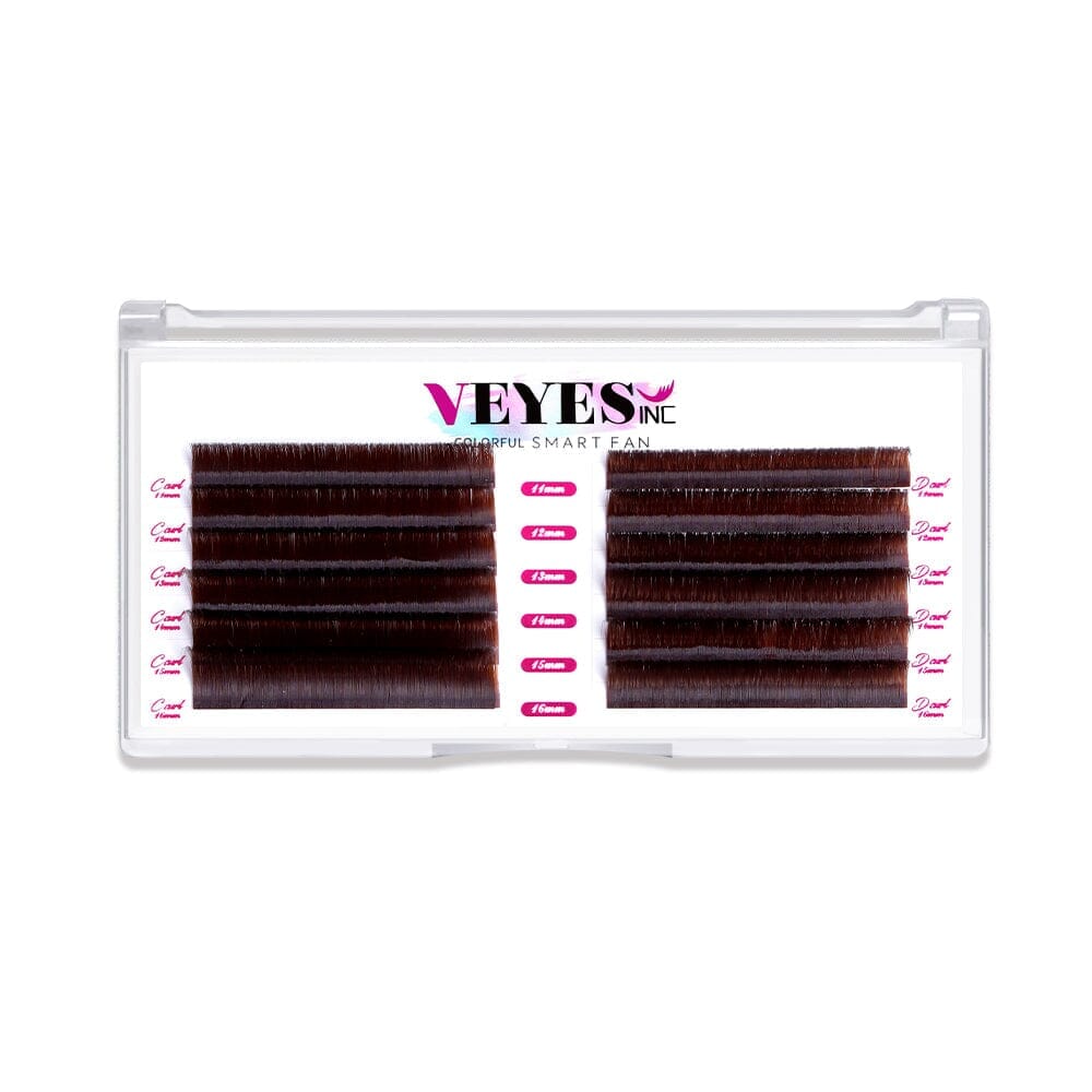 Brown Self Fanning Lash CA95131 VEYELASH® 