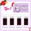 Cashmere™ Christmas Kit Individual eyelashes VEYELASH type 2 