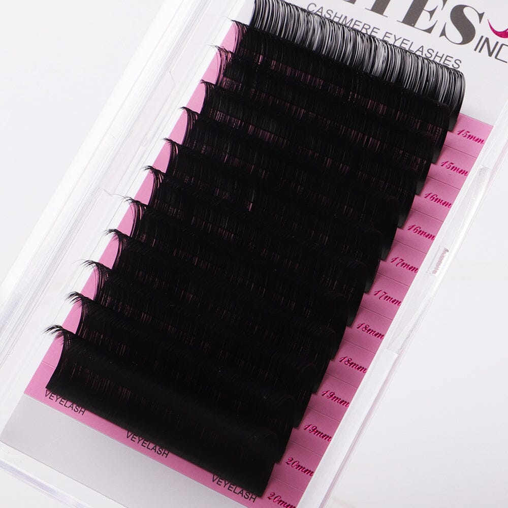 Cashmere™ Fauxmink Lashes 0.03MM Individual eyelashes VEYELASH® C 0.03 15-20MM MIX