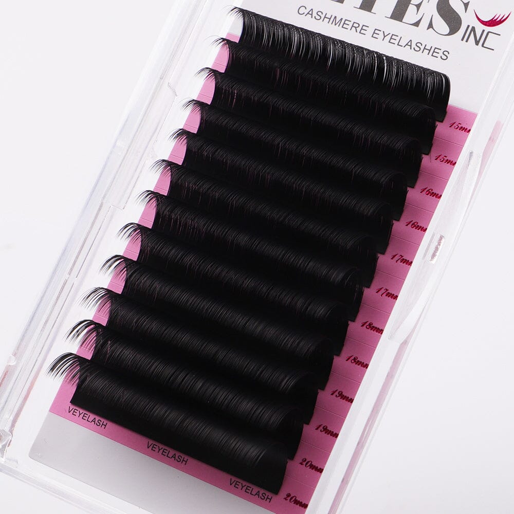 Cashmere™ Fauxmink Lashes 0.03MM Individual eyelashes VEYELASH® D 0.03 15-20MM MIX