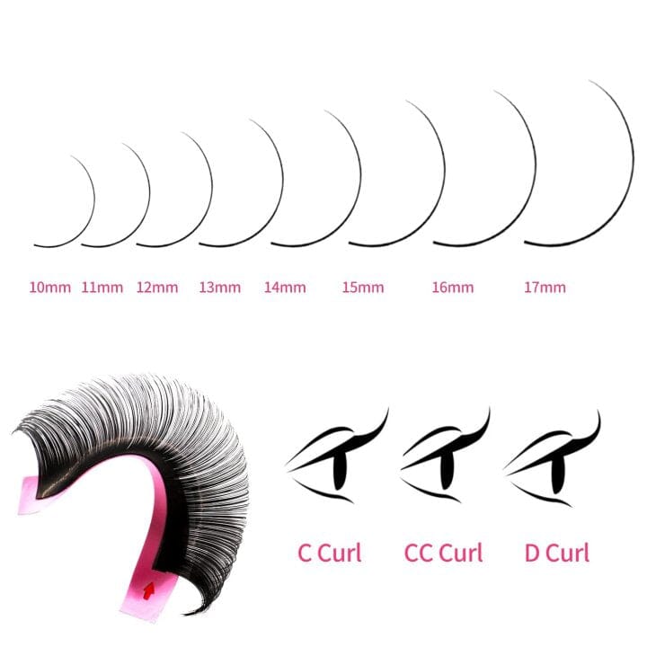 Cashmere™ Fauxmink Lashes 0.05MM Individual eyelashes VEYELASH 