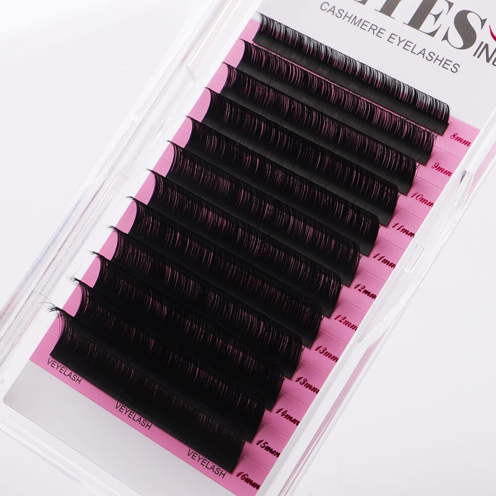 Cashmere™ Fauxmink Lashes 0.07MM Individual eyelashes VEYELASH C 0.07 8-16 MIX