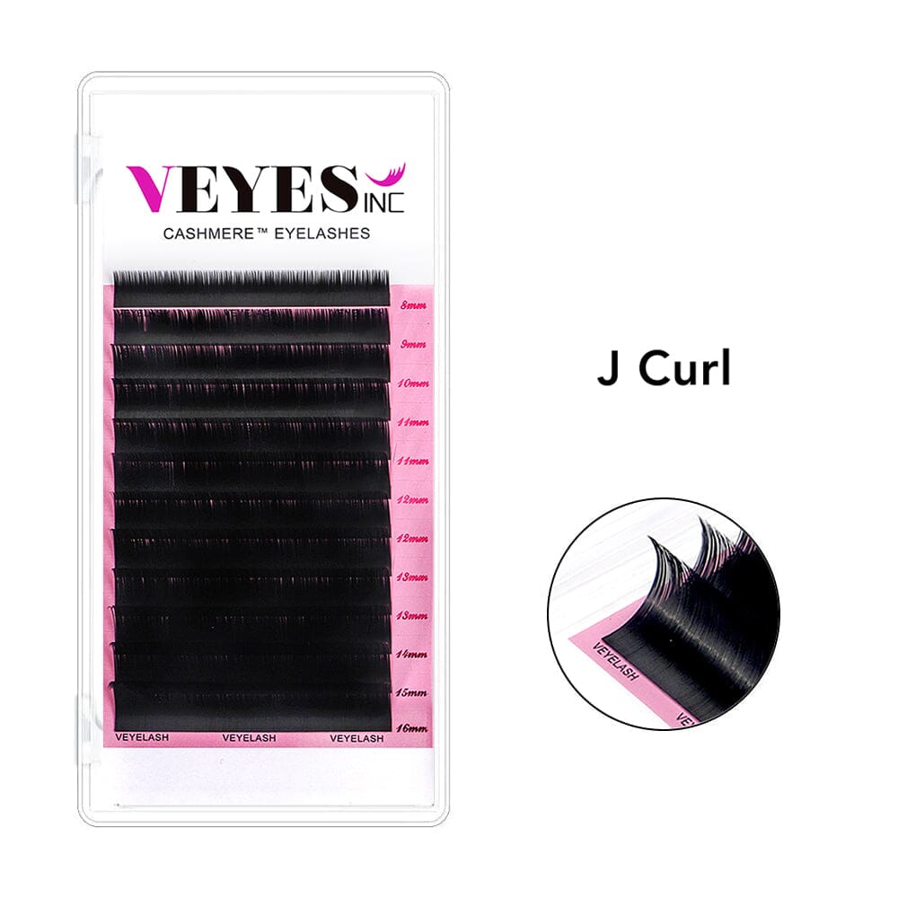 Cashmere Lashes - J &amp; B Curl CA95131 Individual eyelashes VEYELASH® 