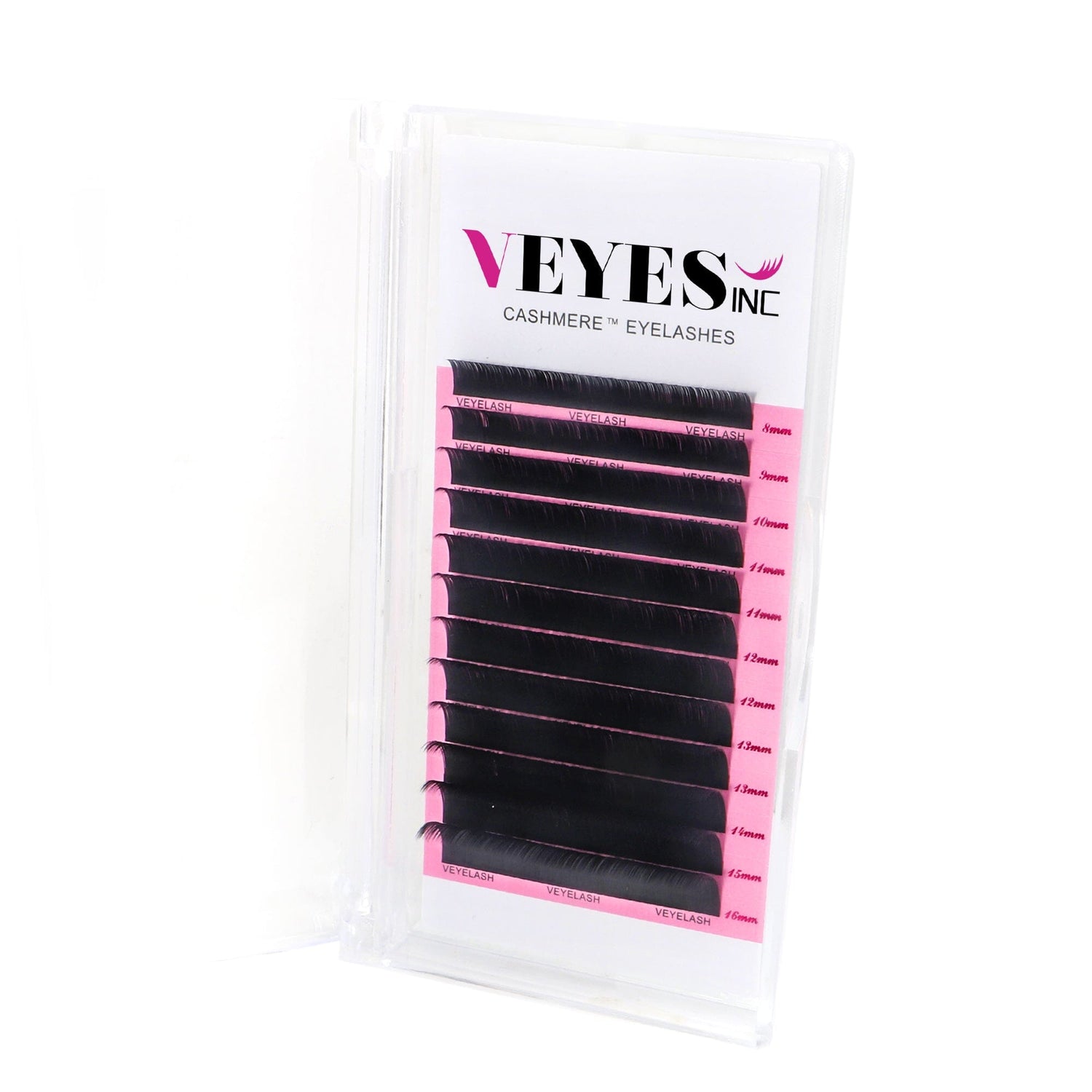 Cashmere Lashes - J &amp; B Curl Individual eyelashes VEYELASH® J 0.03 8-16MM MIX