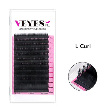 Cashmere Lashes - L Curl Lash CA95131 Individual eyelashes VEYELASH® 