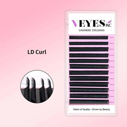Cashmere Lashes -LD Curl Individual eyelashes VEYELASH 