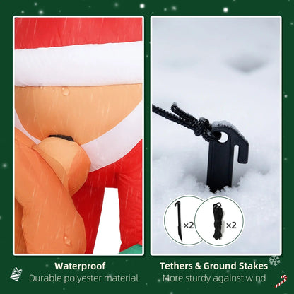 Christmas Blow Up Decoration VEYELASH 