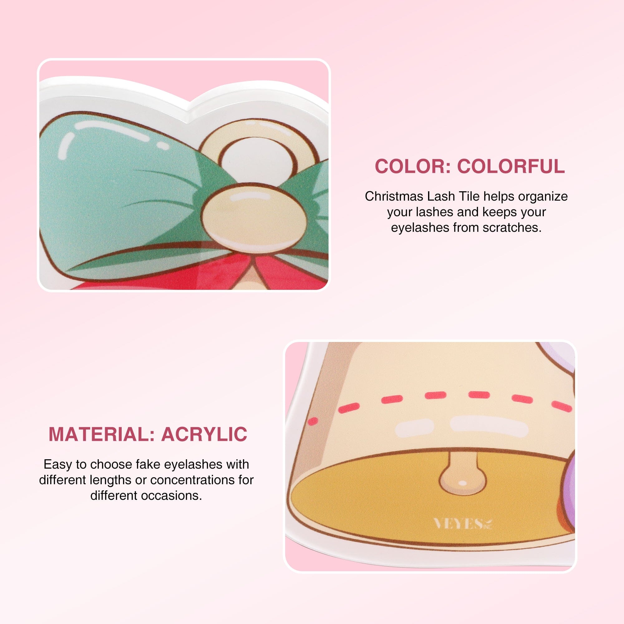 Christmas Lash Tile 假睫毛配件 VEYELASH® 