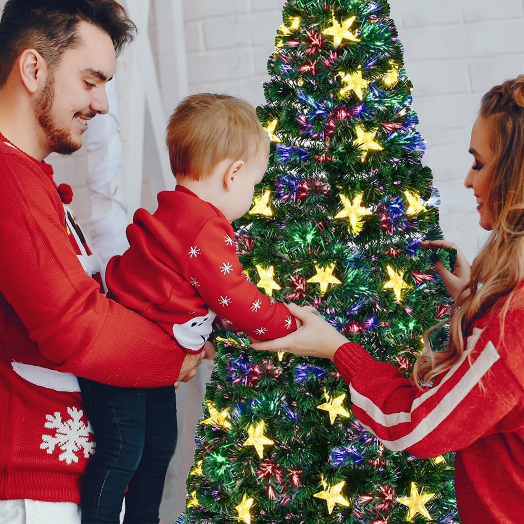 Christmas Tree with Large Stars VEYELASH 