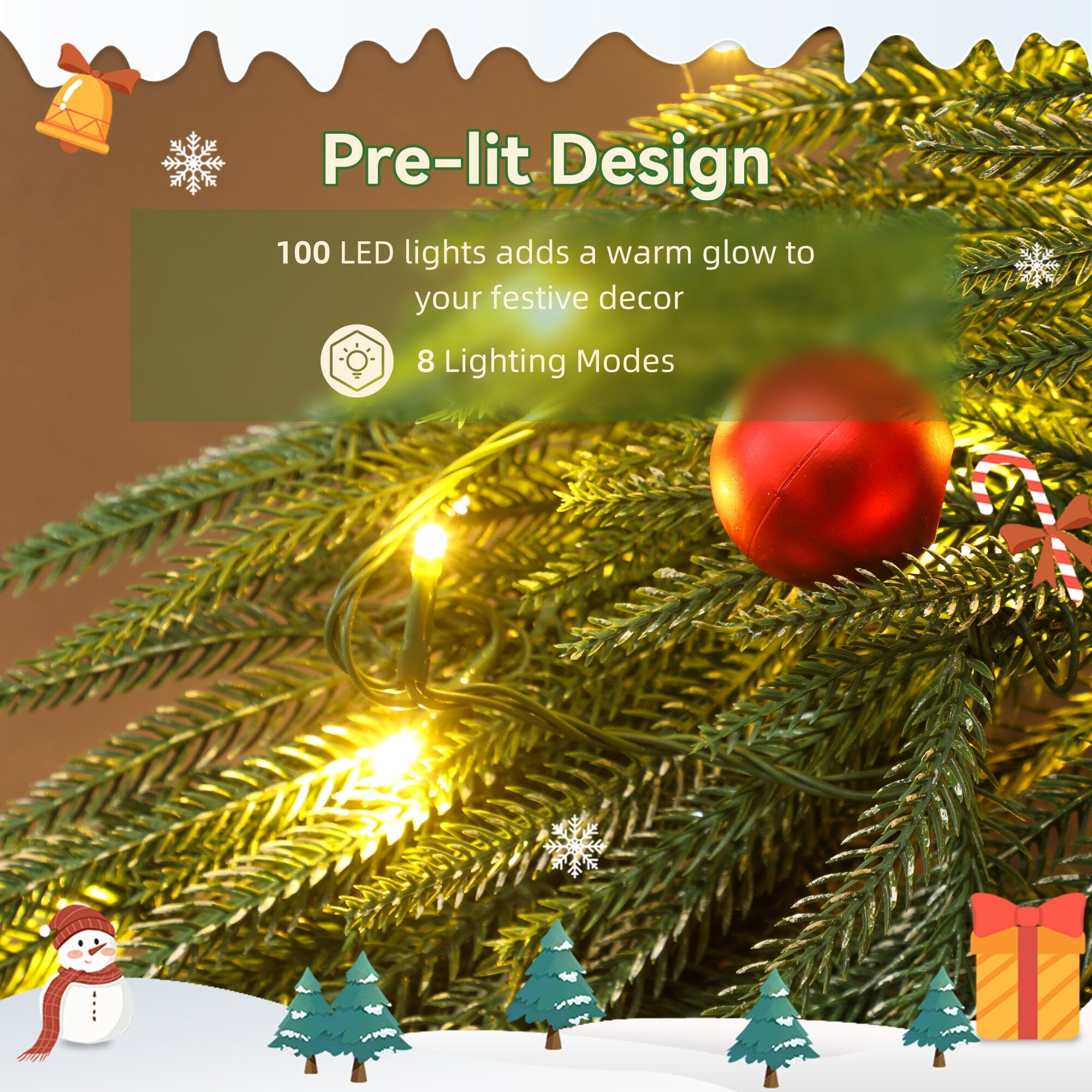 Christmas Wreath VEYELASH 