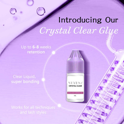 Crystal Clear 5ml - Eyelash Glue VEYELASH 