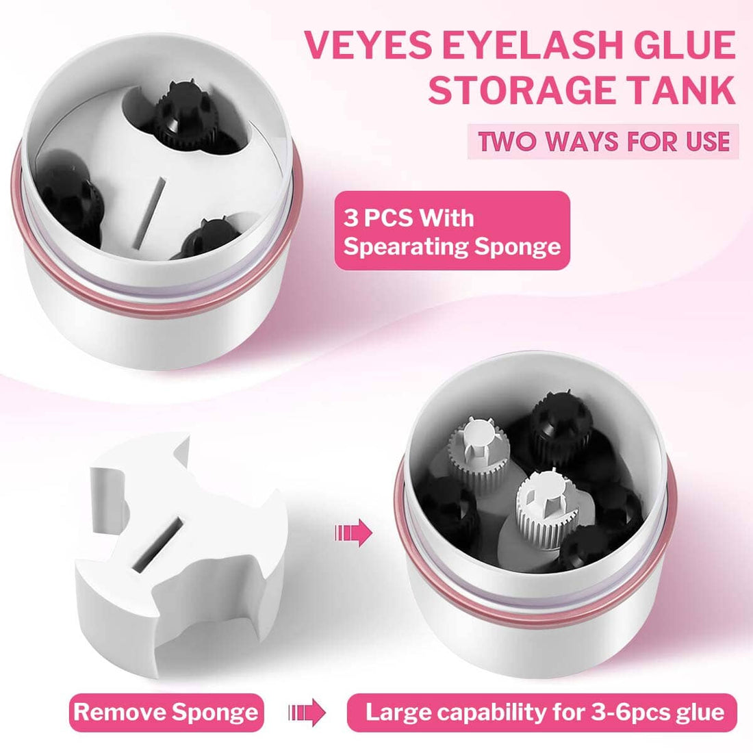 Eyelash Glue Storage Tank VEYELASH