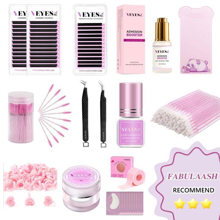 FABULAASH Starter Kit Eyelash Kits VEYELASH 