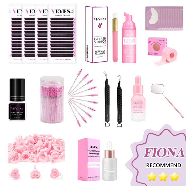 FIONA Starter Kit: Eyelash Kits VEYELASH