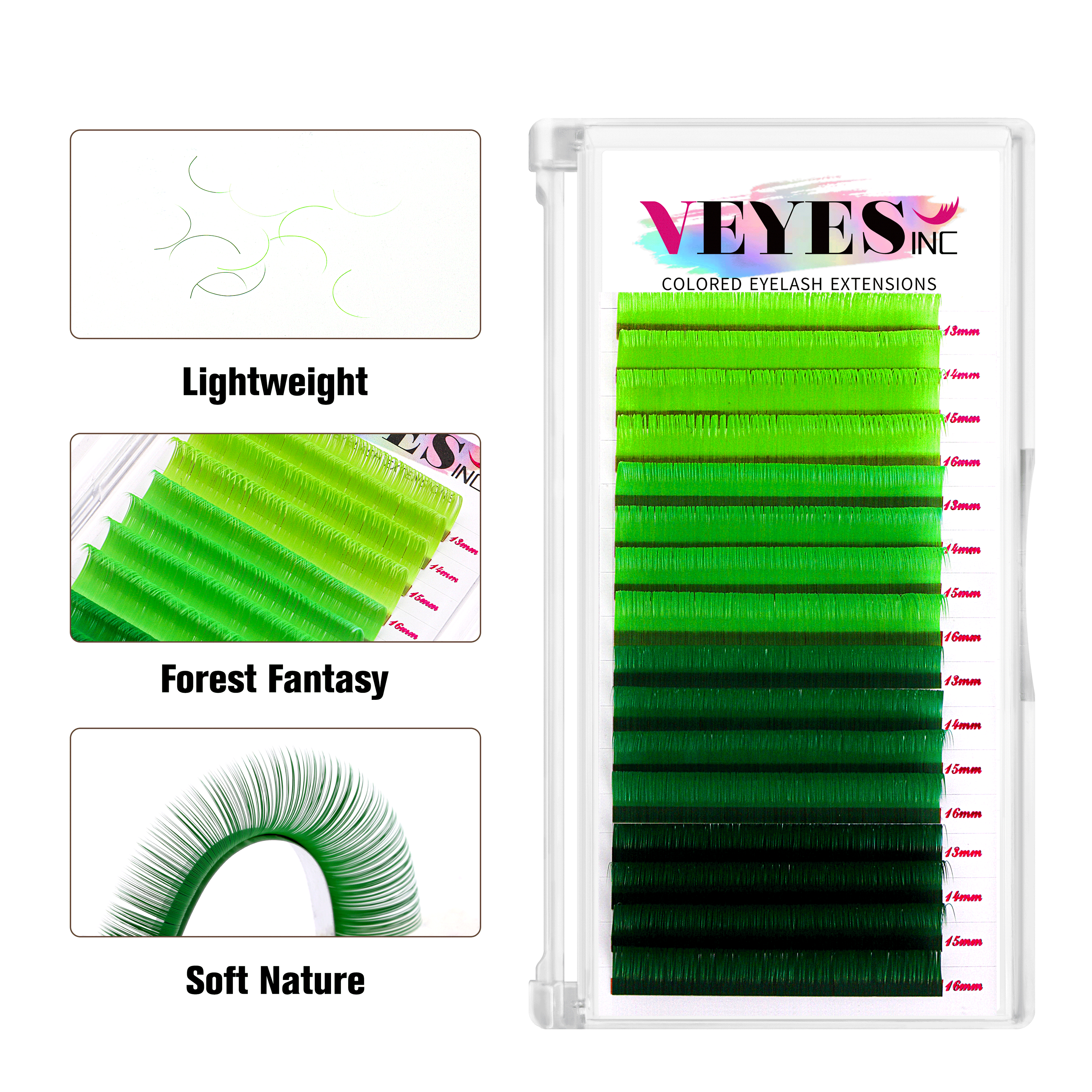 Forest Fantasy Lash Individual eyelashes VEYELASH® 