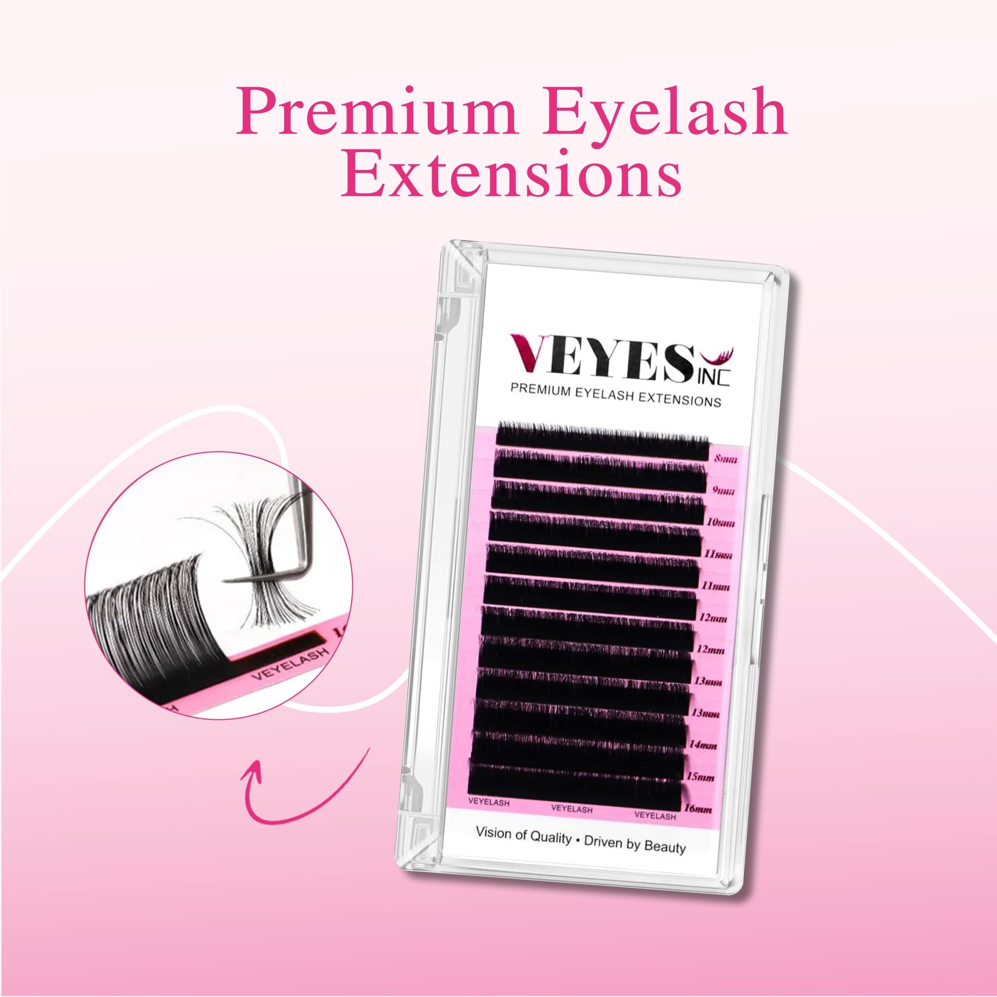 GIVE AWAY Sample Use Code - FREE2 VEYELASH Premium Lash C/8-16MM 0.03