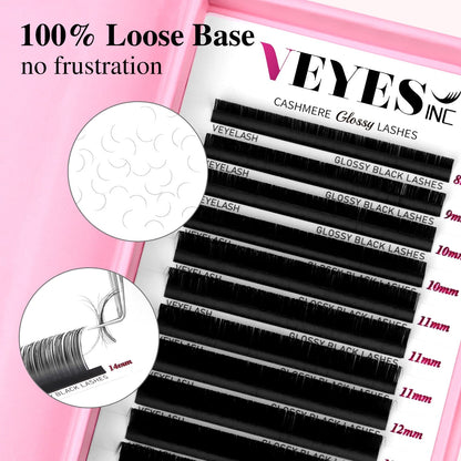 Glossy Black Lashes VEYELASH® 