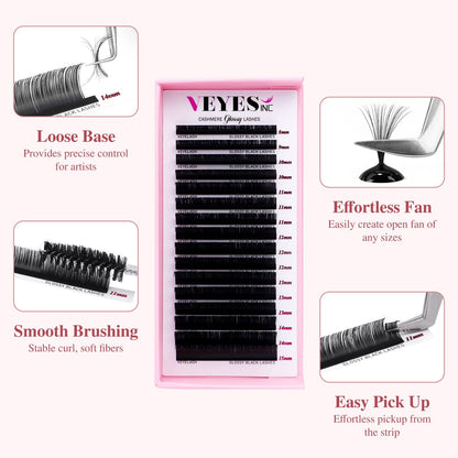 Glossy Black Lashes VEYELASH® 