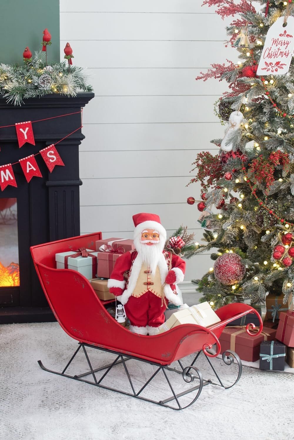 Iron Red/Black Sleigh Lab Information Network Co., Limited 