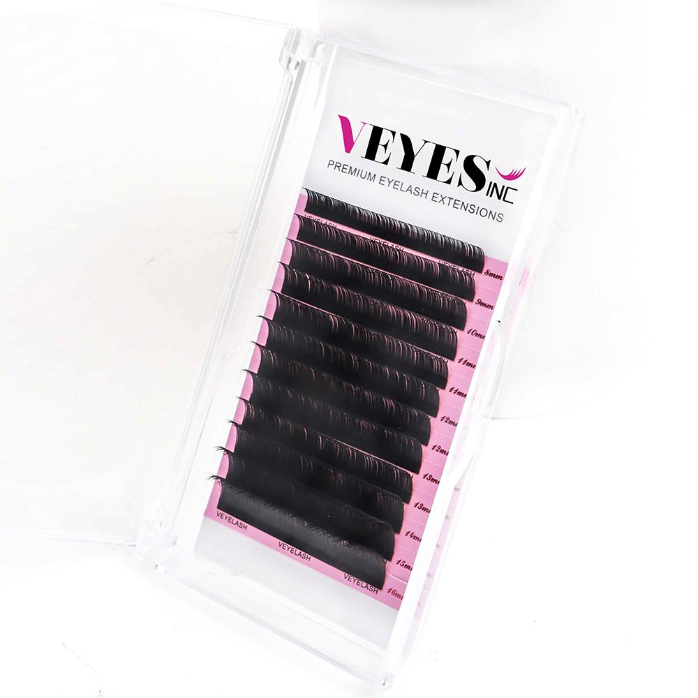 J Curl Lash Extensions Individual eyelashes VEYELASH 0.15 J 8-16mm Mix