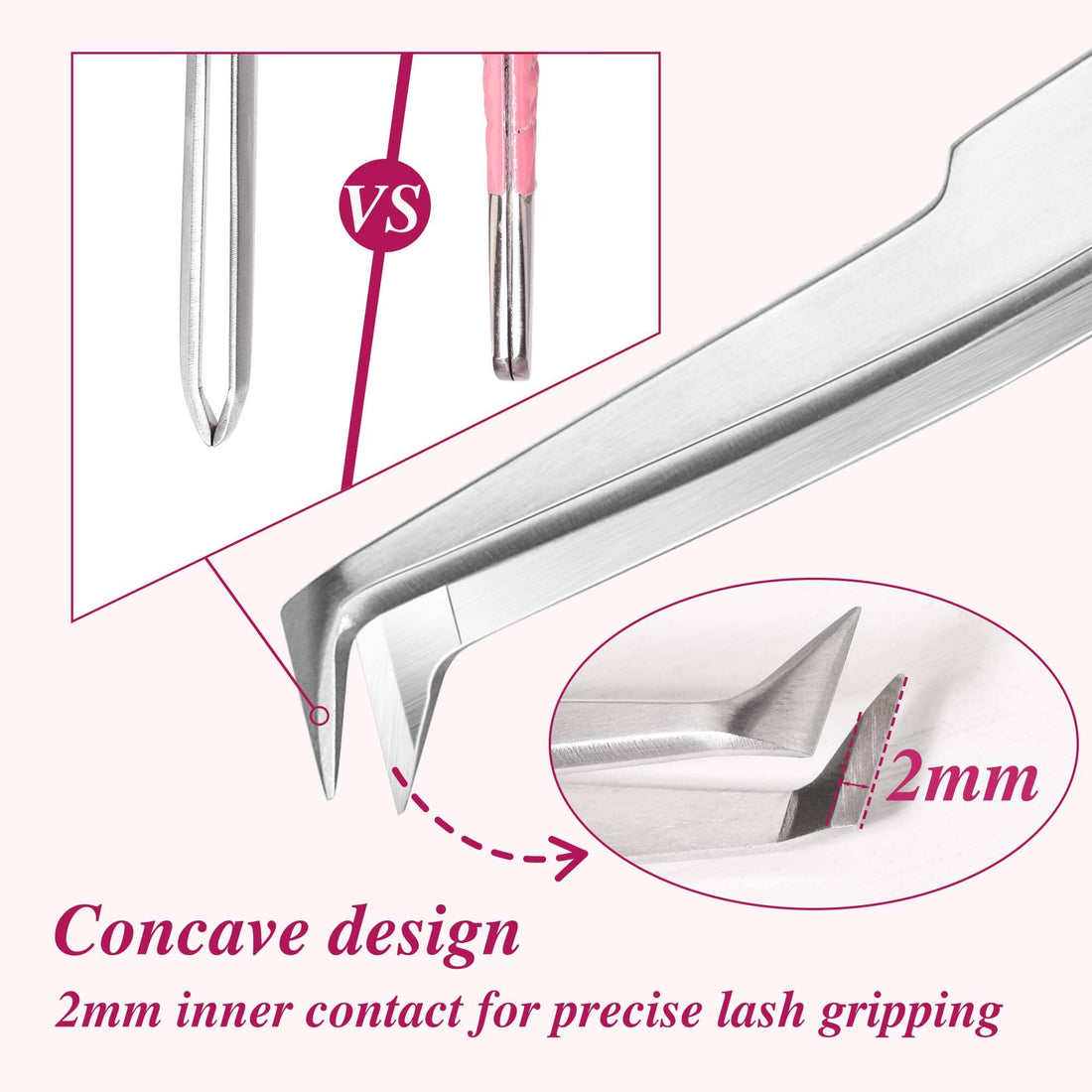 JP‑Artisan Grip Tweezer Tweezers VEYELASH 