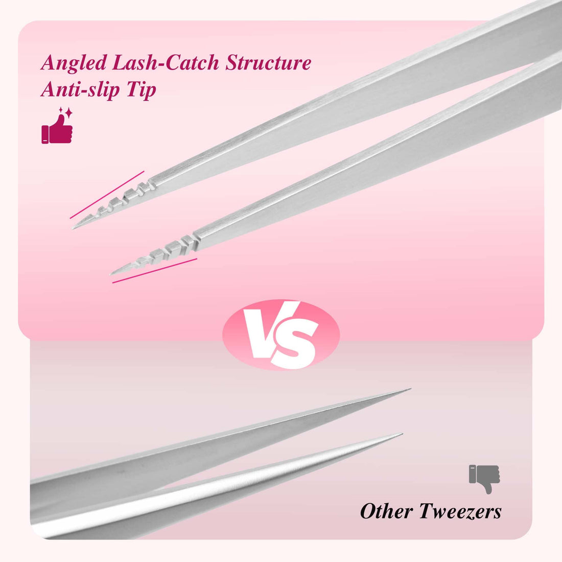 JP‑Artisan Slash Tweezer Tweezers VEYELASH 
