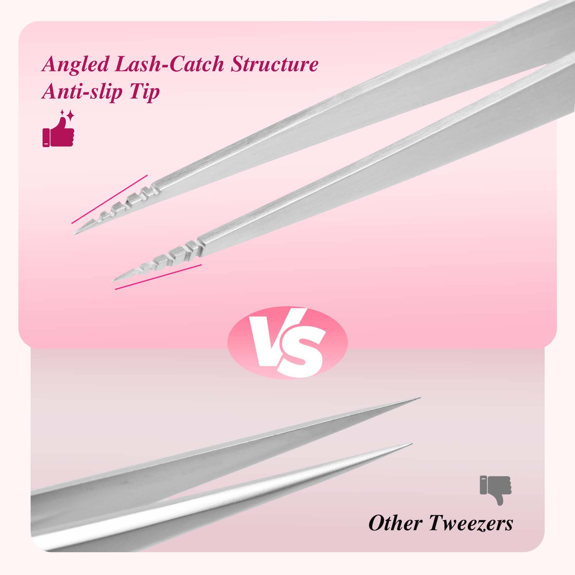 JP‑Artisan Slash Tweezer Tweezers VEYELASH 