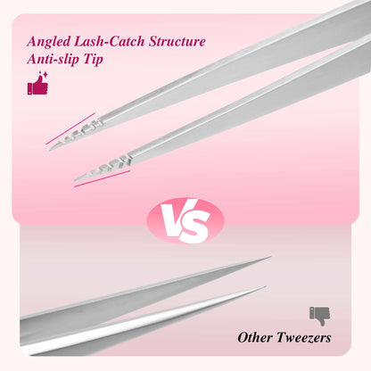 JP‑Artisan Slash Tweezer Tweezers VEYELASH 