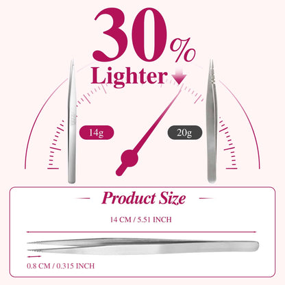 JP‑Artisan Slash Tweezer Tweezers VEYELASH 