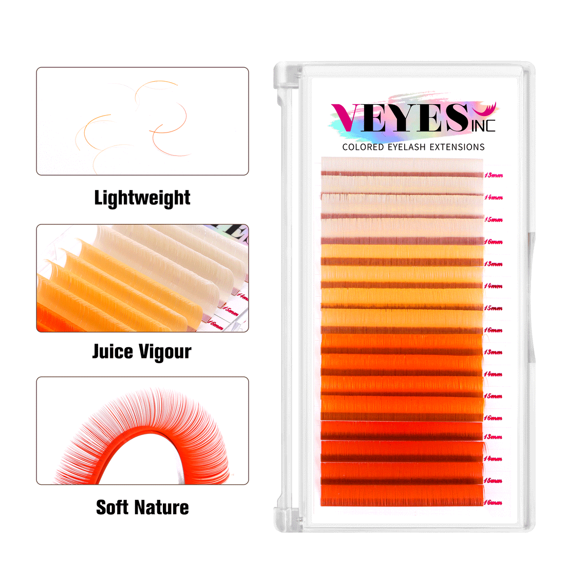 Juice Vigour Lash Individual eyelashes VEYELASH® 