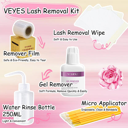Lash Removal Kit Eyelash Kits VEYELASH 