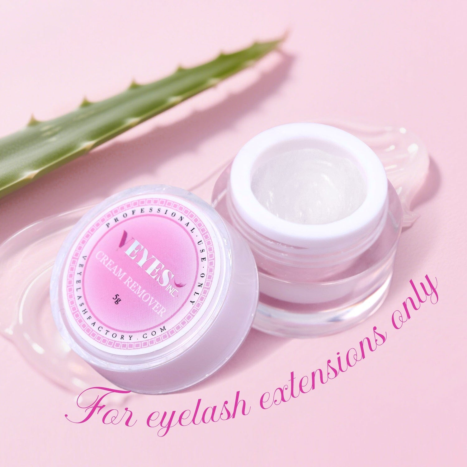 Lash Remover | Aloe False Eyelash Remover VEYELASH® 5g/0.17oz-CLEAR 