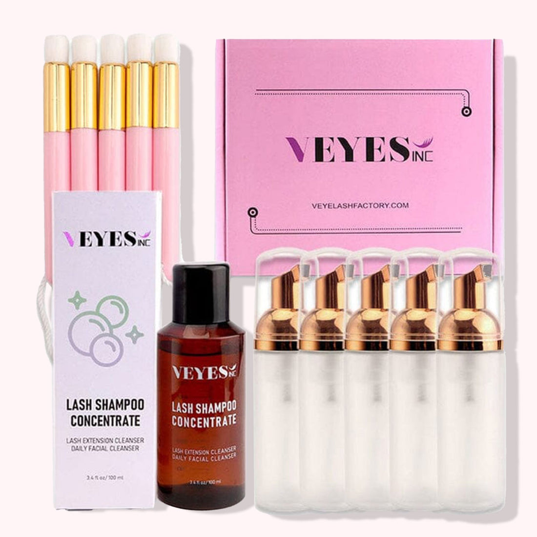 Lash Shampoo Concentrate Kit VEYELASH® 
