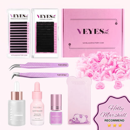 LC Glam Box professional Lash kit Eyelash Kits VEYELASH 
