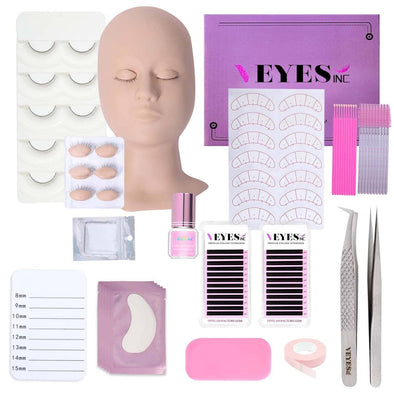 Luxury Mannequin Eyelash Practice Kit CA 95131 Eyelash Kits VEYELASH 