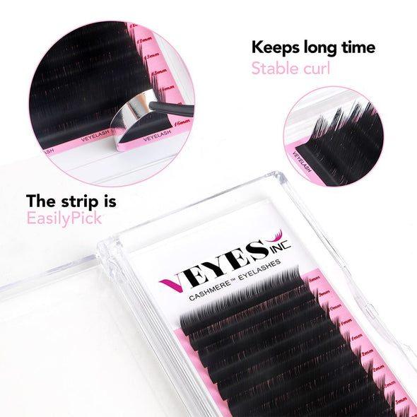 M Curl Eyelash Extensions Individual eyelashes VEYELASH 