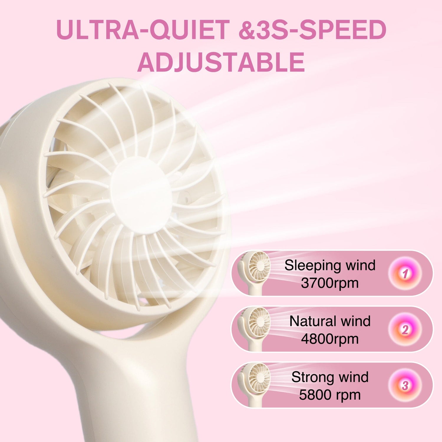 Mini Portable Fan Eyelash Kits VEYELASH® 