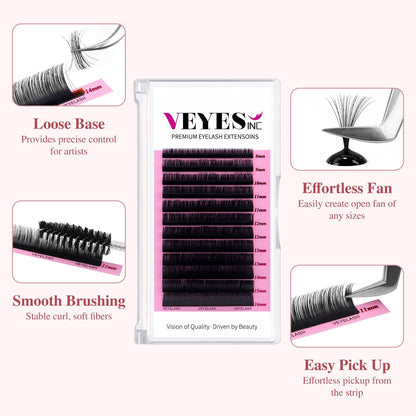 Mix Length Eyelash Extensions Individual eyelashes VEYELASH 
